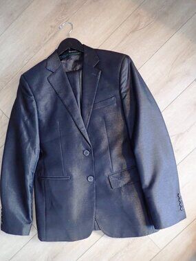 Two 2-piece Medium men's suits- jacket 40, pants 32